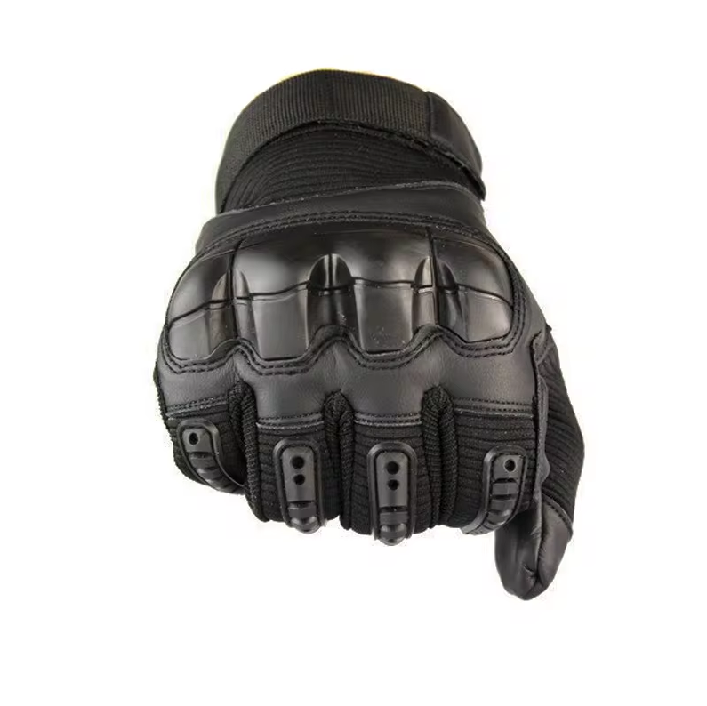 Luvas Táticas de Couro para Bike e Motocicleta com Toque Tela Celular