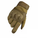 Luvas Táticas de Couro para Bike e Motocicleta com Toque Tela Celular