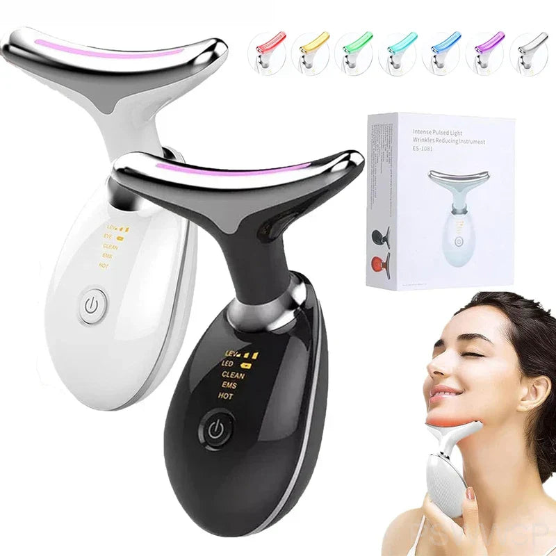 Massageador Anti Rugas Facial Pescoço Rosto Reduzir Queixo