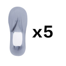 KIT 5 Pares de Meias Invisíveis Antiodor Confort O Fim do Chulé e a Aparência Incômoda no Sapato