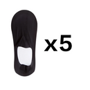 KIT 5 Pares de Meias Invisíveis Antiodor Confort O Fim do Chulé e a Aparência Incômoda no Sapato