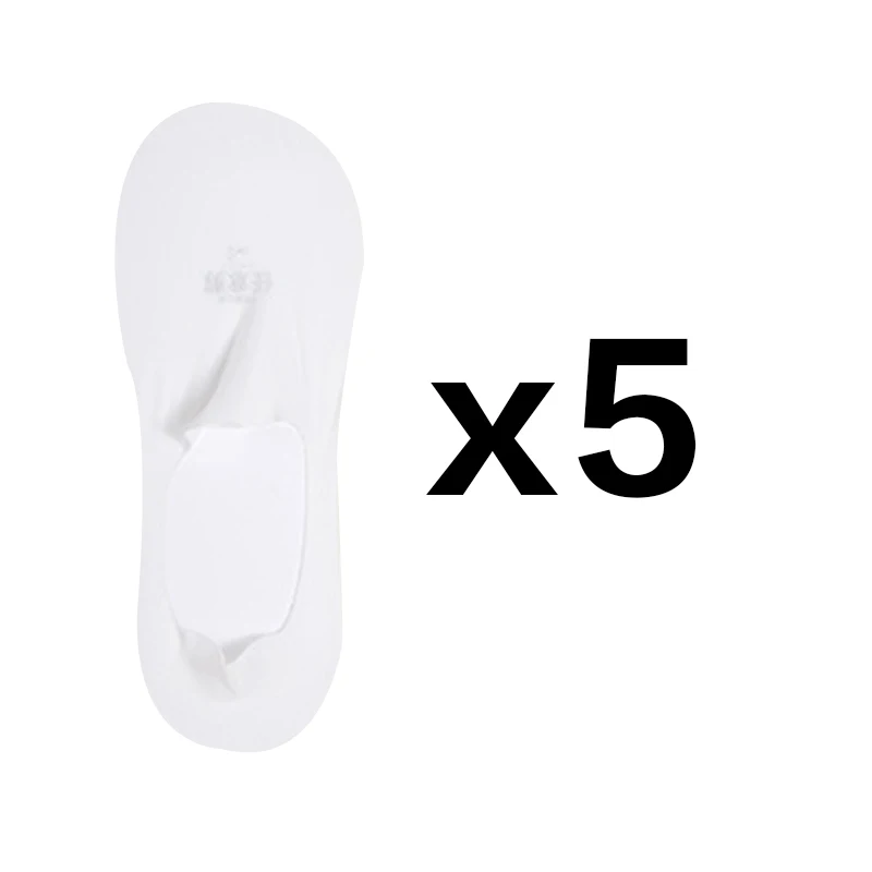 KIT 5 Pares de Meias Invisíveis Antiodor Confort O Fim do Chulé e a Aparência Incômoda no Sapato