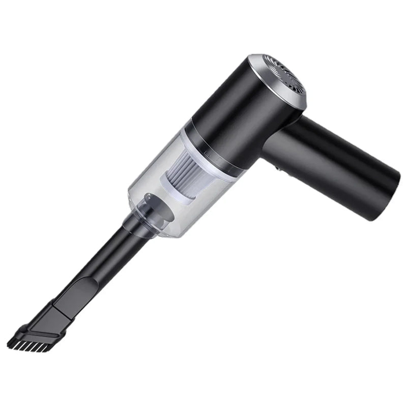 Mini Aspirador de Pó Portatil TurboMAX para Carro e Casa Uso Dia a Dia Recarregável USB
