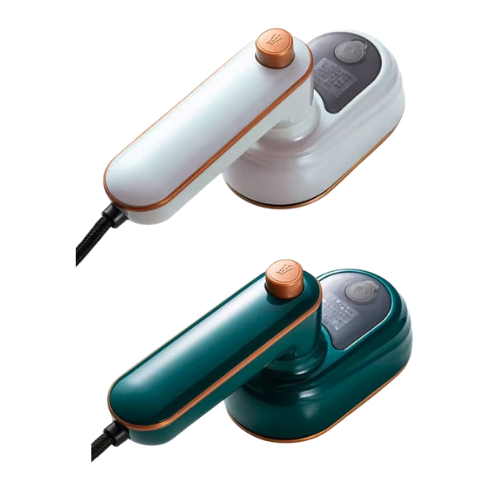Mini Ferro de Passar Roupa Portátil 110/220v Antiaderente Suporte a Engomar Seco e Úmido