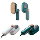 Mini Ferro de Passar Roupa Portátil 110/220v Antiaderente Suporte a Engomar Seco e Úmido