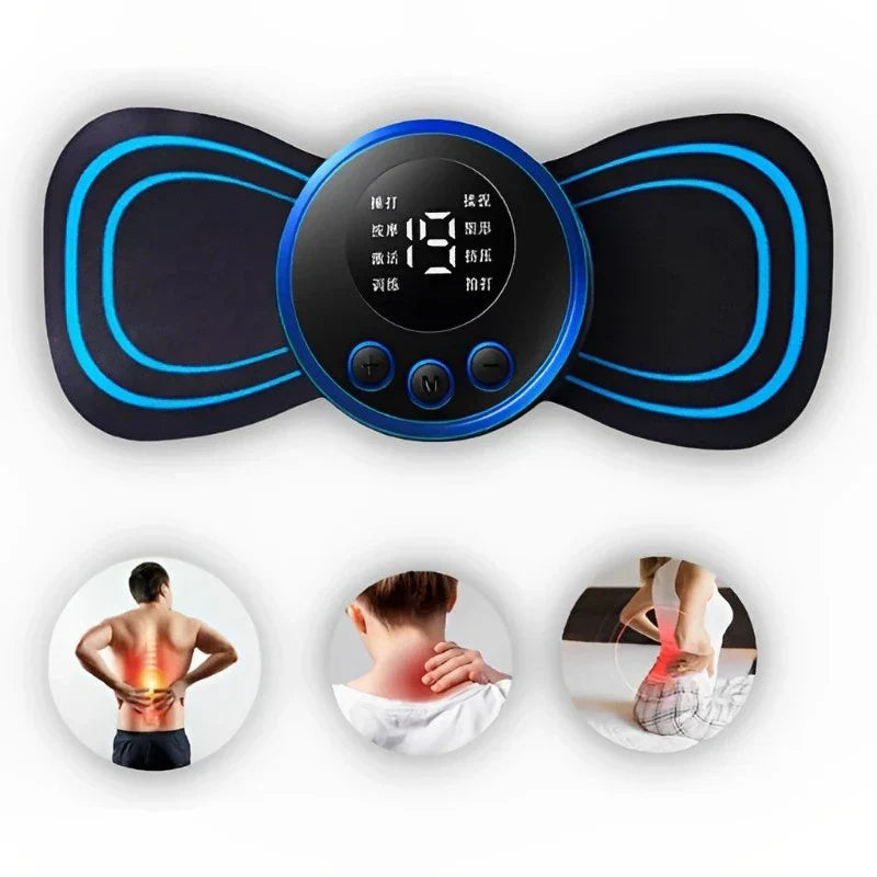 Mini Massageador Portátil Alívio de Dores Cervicais Pescoço e Perna
