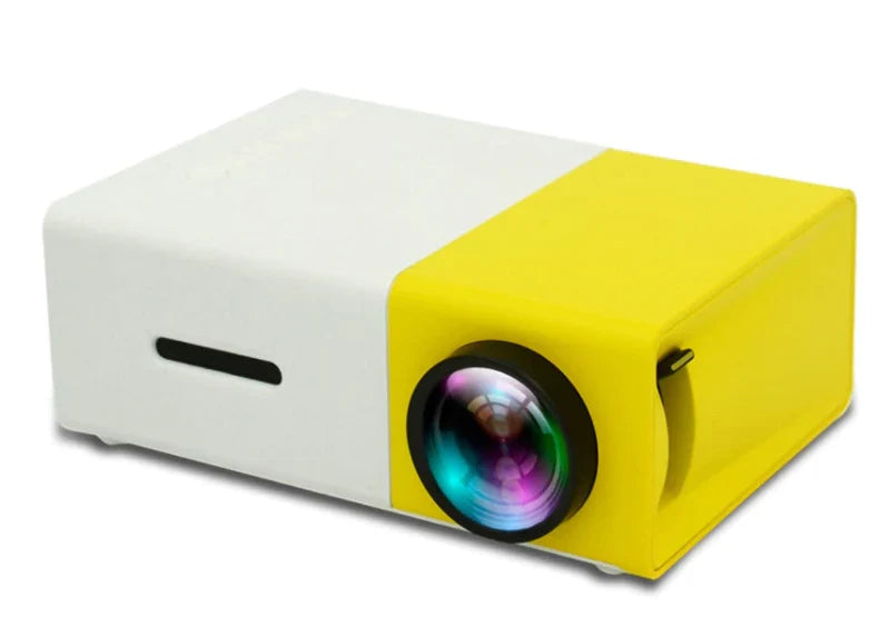 Mini Projetor Portátil Led 1080p 600 Lúmens Hdmi YG300