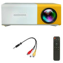 Mini Projetor Portátil Led 1080p 600 Lúmens Hdmi YG300
