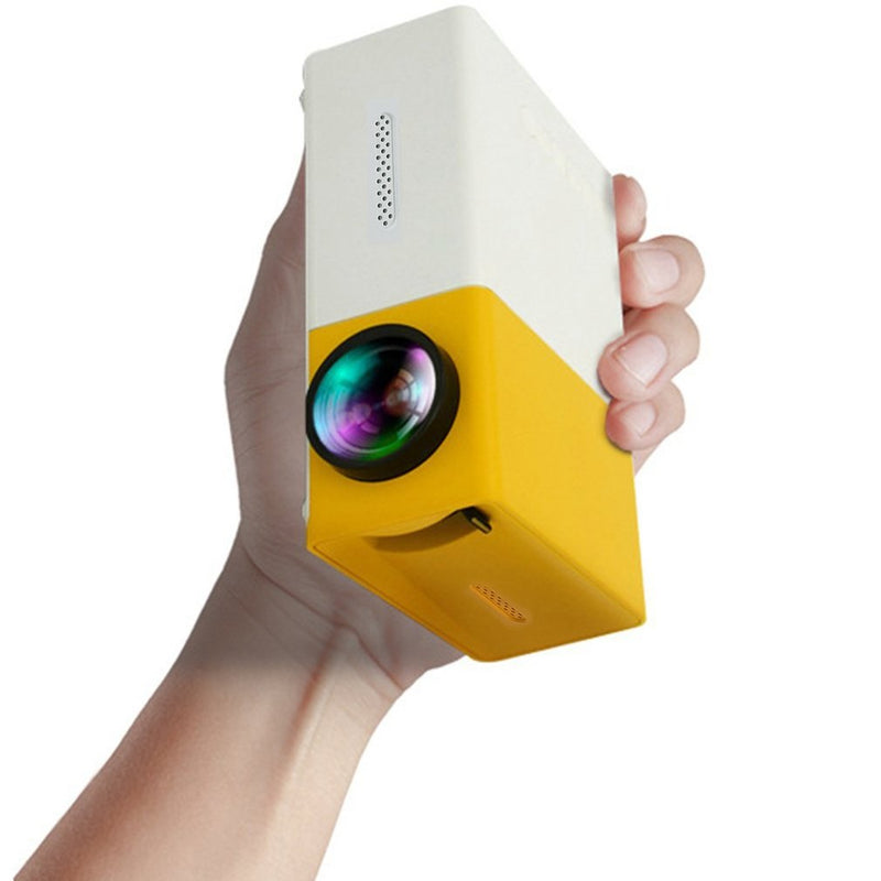 Mini Projetor Portátil Led 1080p 600 Lúmens Hdmi YG300