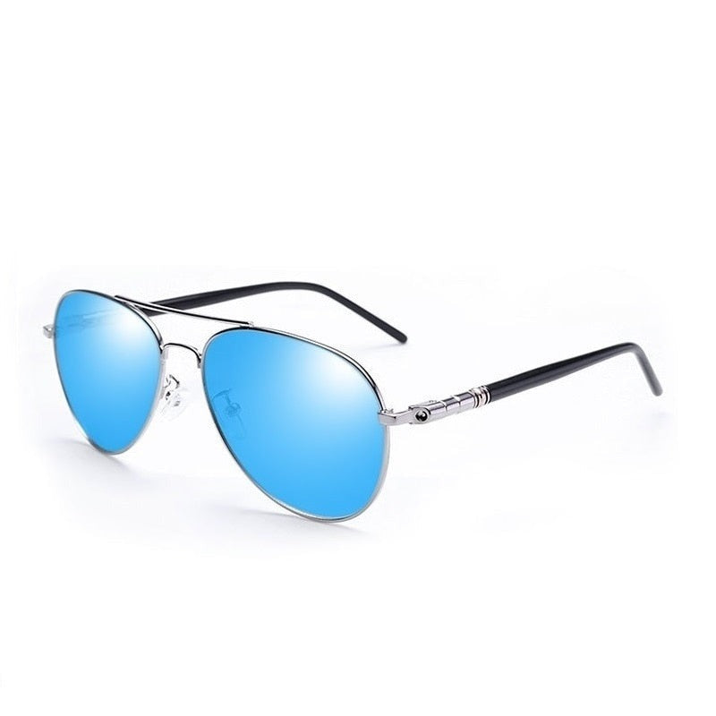 Óculos de Sol Masculinos Vintage de Luxo Polarizados e com  Proteção UV400