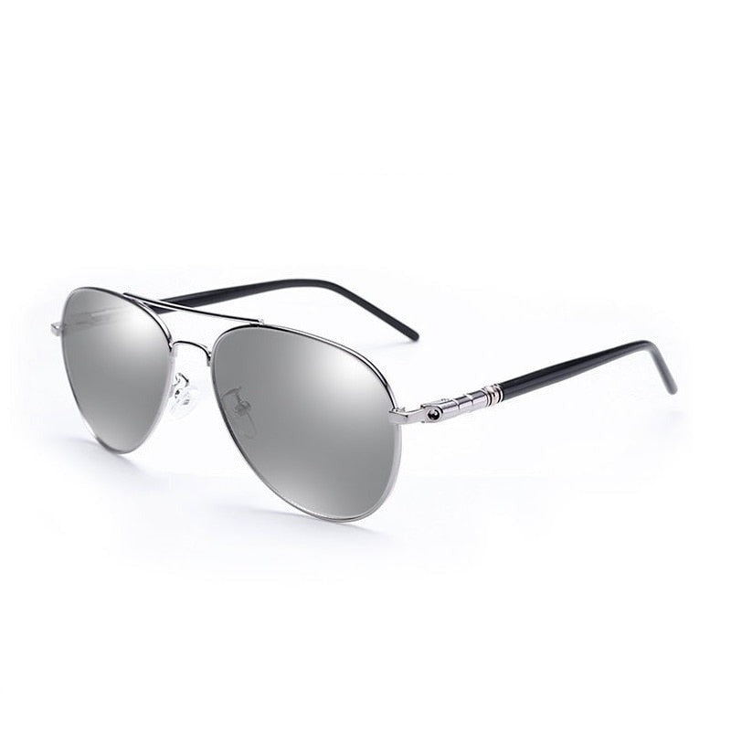 Óculos de Sol Masculinos Vintage de Luxo Polarizados e com  Proteção UV400