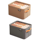 Organizador de Roupas Dobrável à Prova de Poeira com Tampa