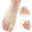 Par de Meias Corretivas de Silicone Macio para os Pés
