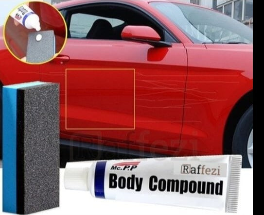 Pasta de Polimento Compound Removedor de Arranhões e para Automóveis