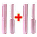 Pente Alisador de Cabelo 5 em 1 Sem Fio InfiniteGlam Sinta-se Linda Hoje