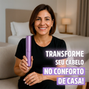 Pente Alisador de Cabelo 5 em 1 Sem Fio InfiniteGlam Sinta-se Linda Hoje