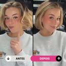 Pente Alisador de Cabelo 5 em 1 Sem Fio InfiniteGlam Sinta-se Linda Hoje