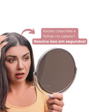 Preenchimento de Maquiagem Capilar para Cabelos Brancos e Ralos Pó Sombra Natural