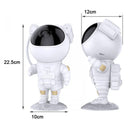 Projetor Astronauta Galaxy com Temporizador e Controle Remoto Branco