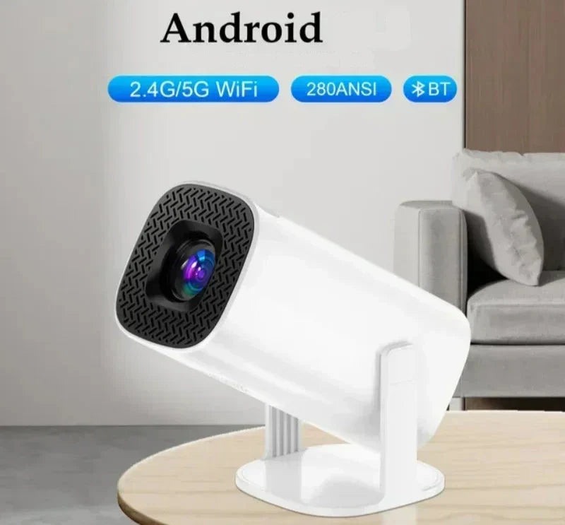 Projetor LED Salange-P30 720P Compatível com Android e iOS