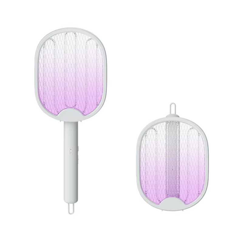 Raquete Elétrica Lâmpada para Matar Mosquito Recarregável Usb