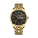 Relógio Nibosi Masculino de Luxo à Prova D'água e Aço Inoxidável