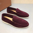 Sapato Mocassim Loafer Mouiller Camurça Fosca Pé Redondo Casual Diversos Tamanhos