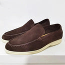 Sapato Mocassim Loafer Mouiller Camurça Fosca Pé Redondo Casual Diversos Tamanhos