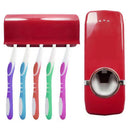 Suporte para Escovas Mais Dispenser Automático para Pasta de Dente