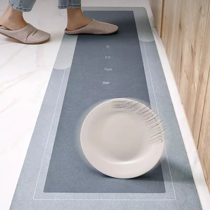 Tapete para Cozinha Premium Antiderrapante e Absorvente