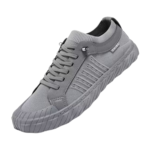 Tênis Masculino Casual de Malha Flexível e Confortável