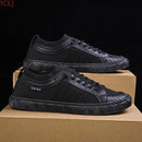 Tênis Masculino Casual de Malha Flexível e Confortável