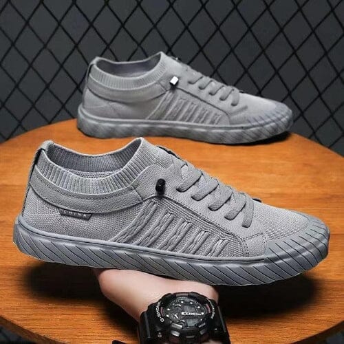 Tênis Masculino Casual de Malha Flexível e Confortável