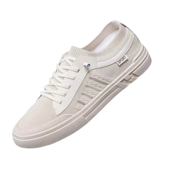 Tênis Masculino Casual de Malha Flexível e Confortável
