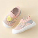 Tênis Meia Infantil Para Menina em Malha Respirável Macio Antiderrapante