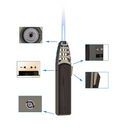 Ultra Maçarico Recarregável com Chama de Alta Propulsão bom como Isqueiro